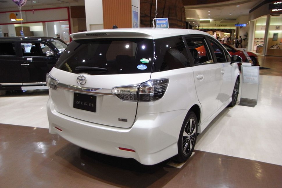 Toyota wish размер колес